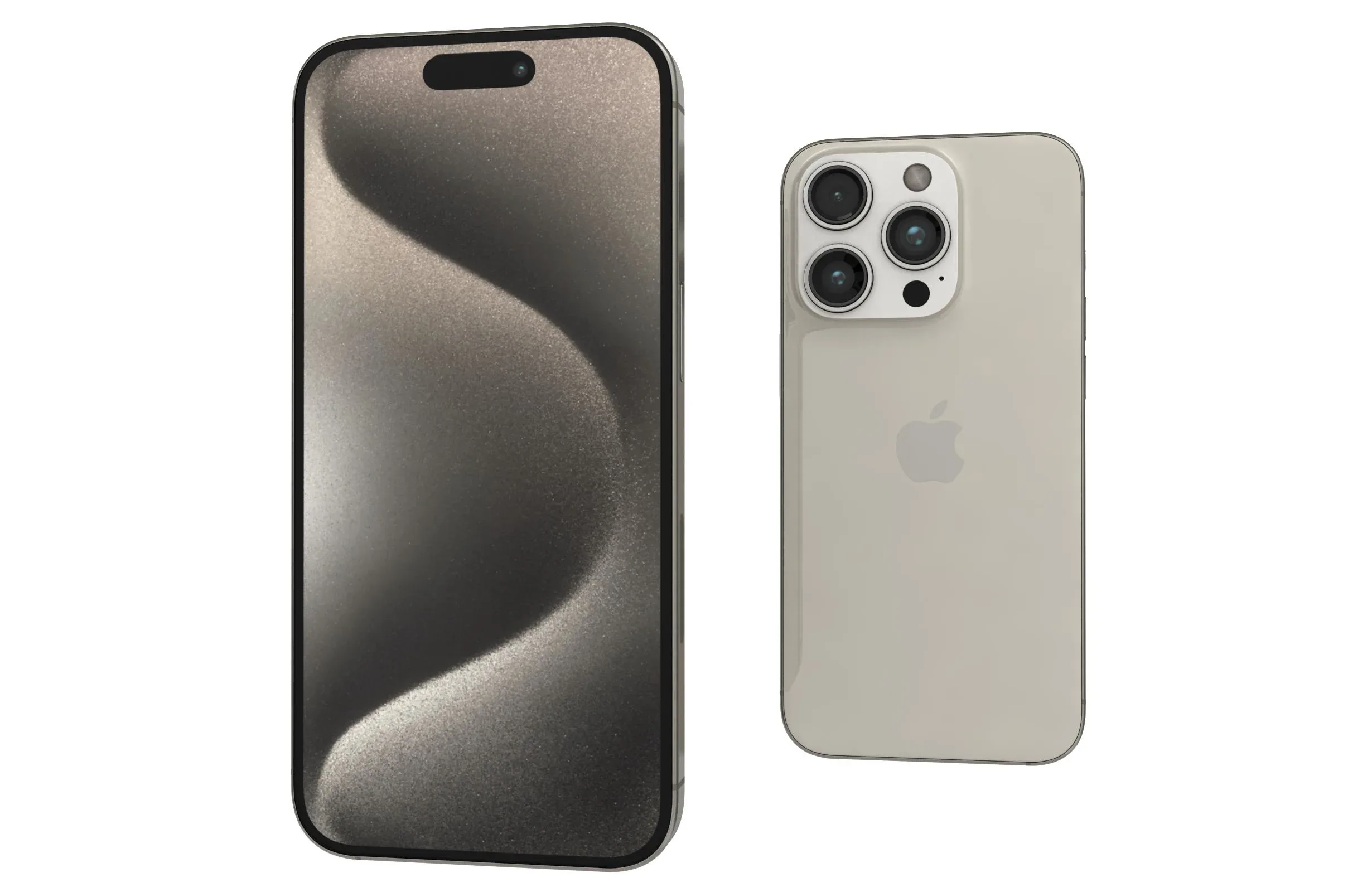 Apple iPhone 15 Pro (12GB RAM, 256GB, White Titanium)