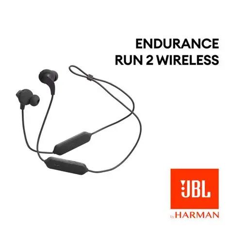 JBL Endurance Run 2 In-Ear Headphones (Black)