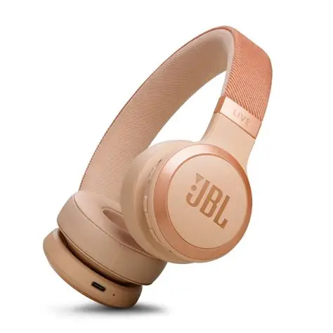 JBL Live 770NC Over-Ear Headphones (Rose Gold)